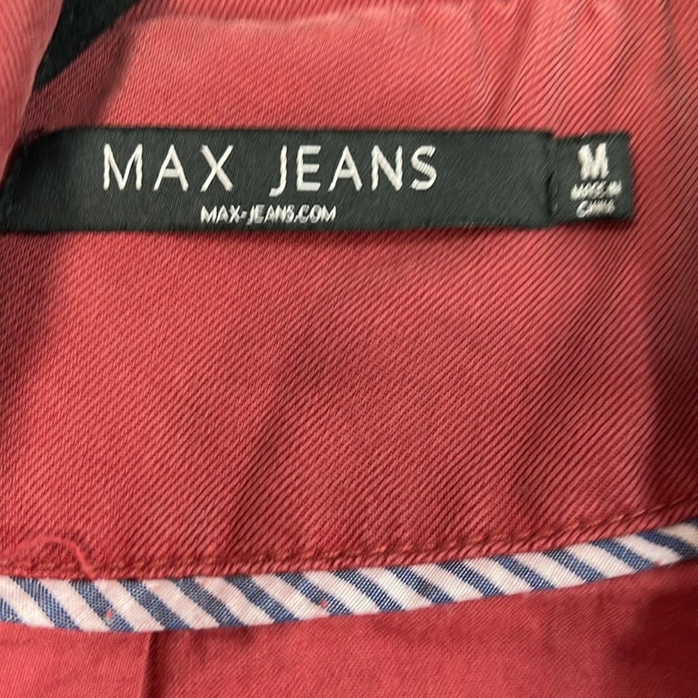 Red Utility Jacket - Picture 3 of 3